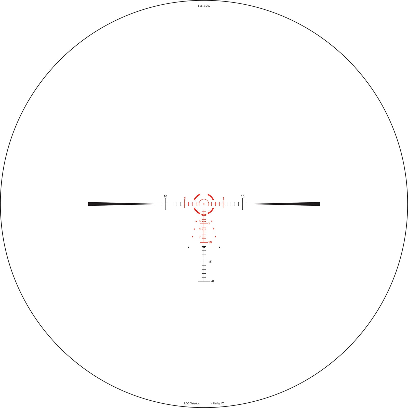 CMR4-556 SFP Reticle