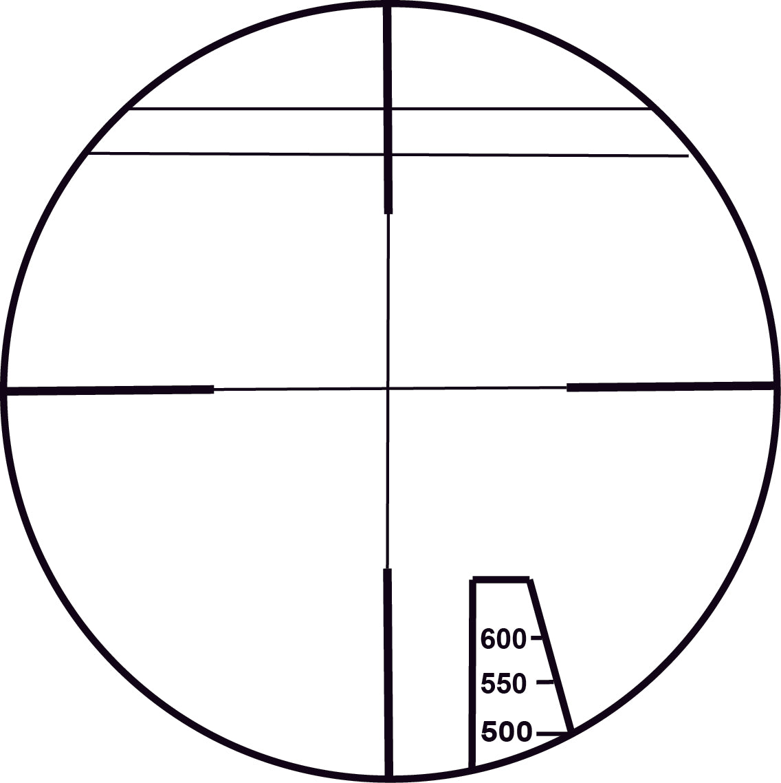 M40 USMC Reticle