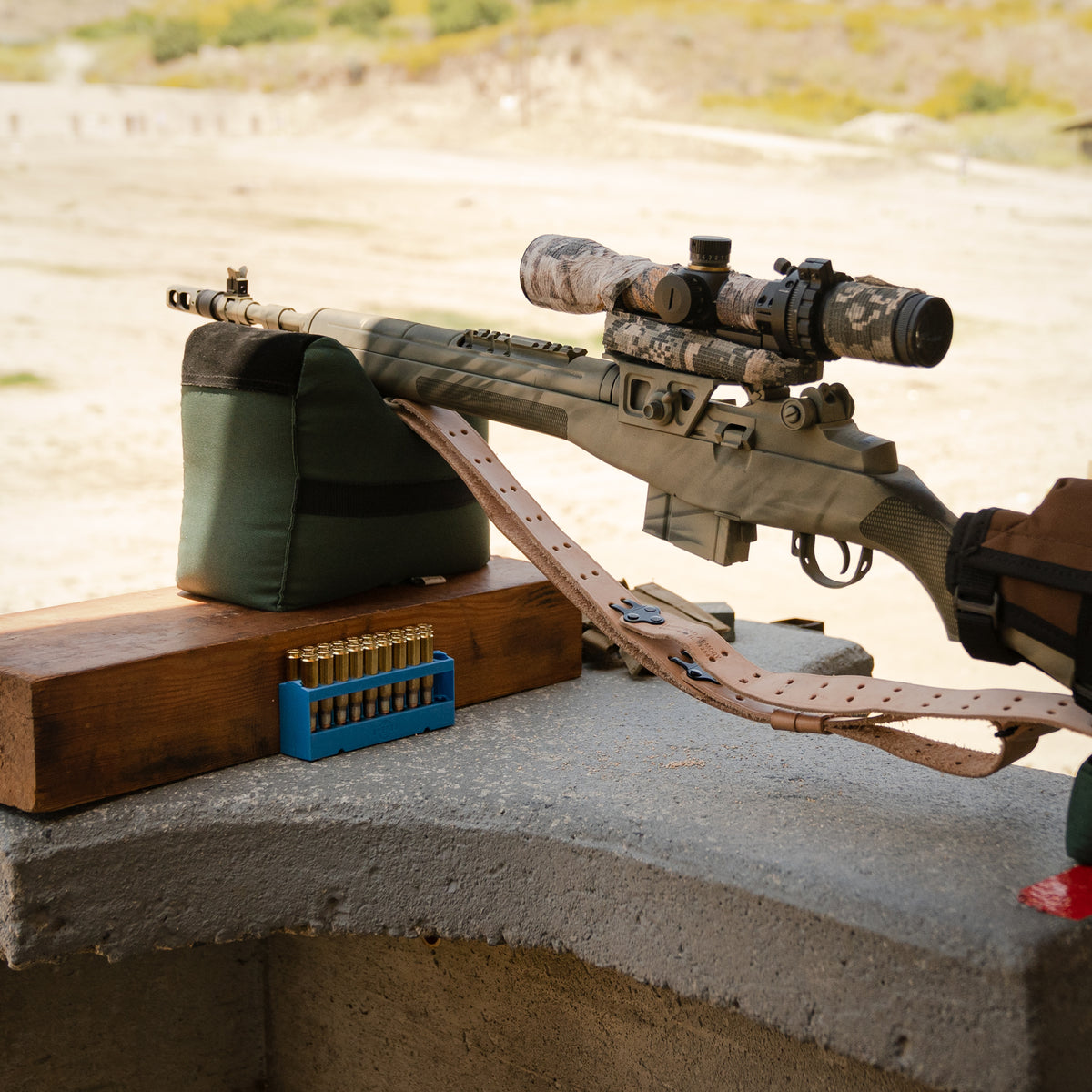 The ART scope on a classic M1A setup