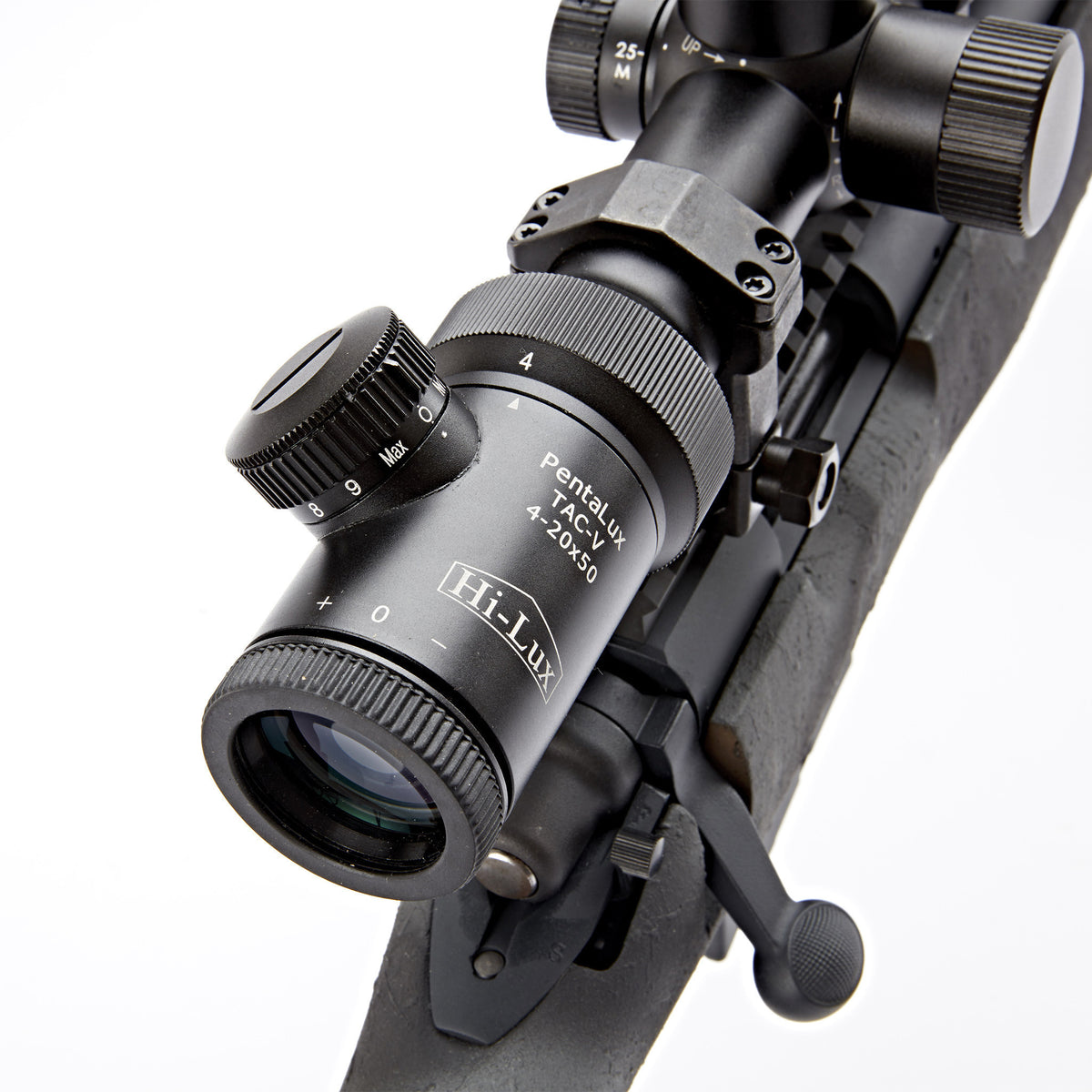 TAC-V420 EP mounted on TYR Bolt rifle