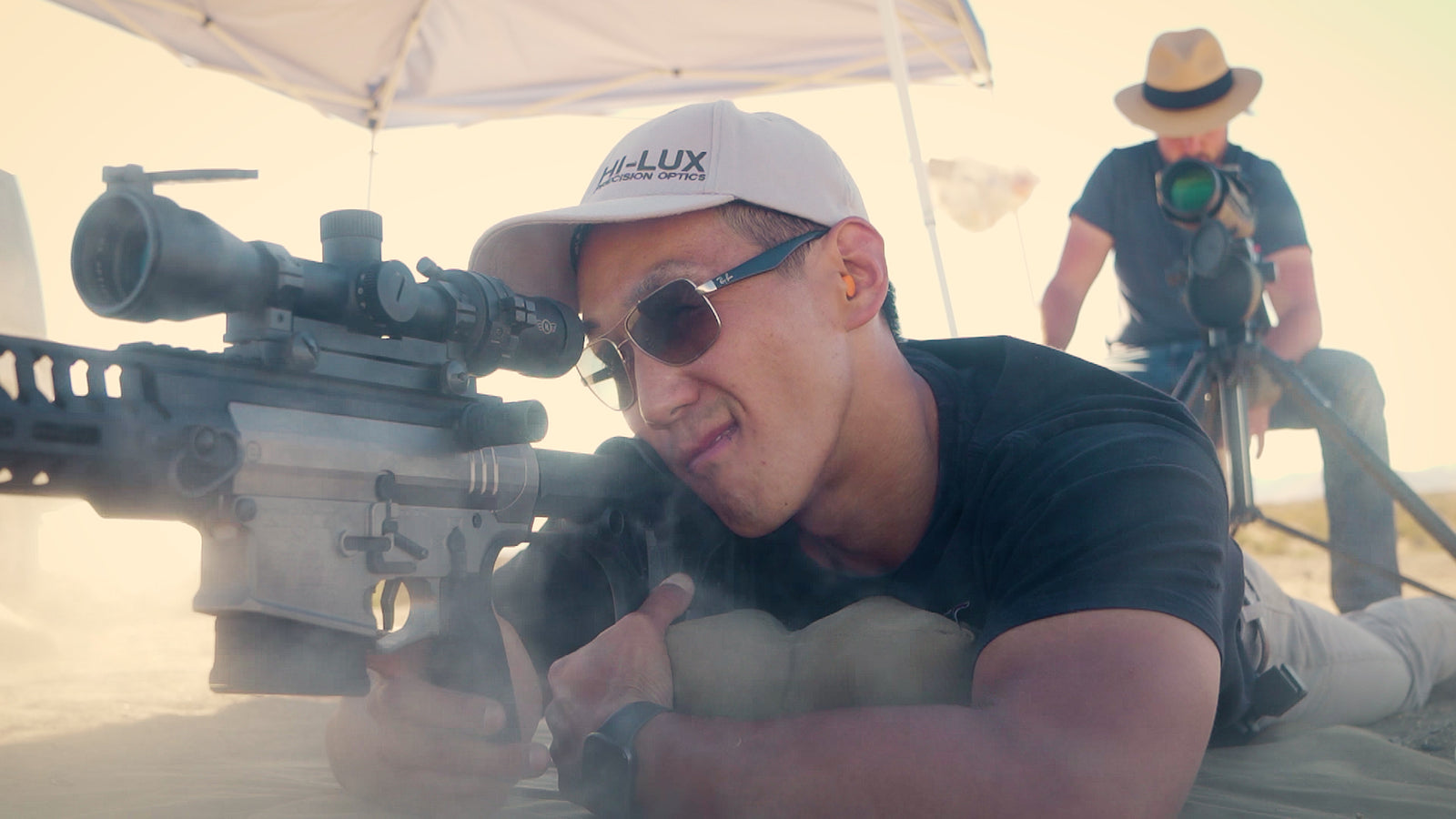 the M1000 scope on a POF .308 rifle