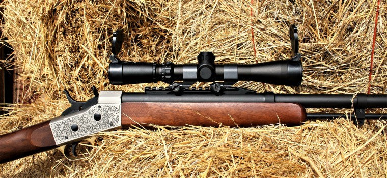 the long eye relief scope on a muzzeloader