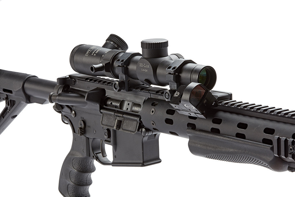 Hi-Lux CMR4 with Tac Dot ESTD2116 on AR15 Rifle