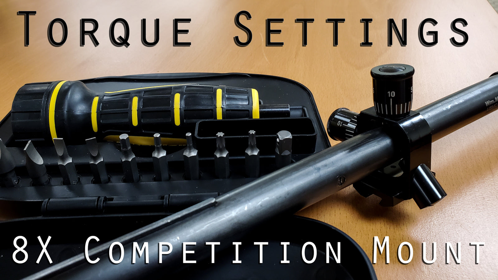 Torque Settings for the Wm. Malcolm Competition Mounts