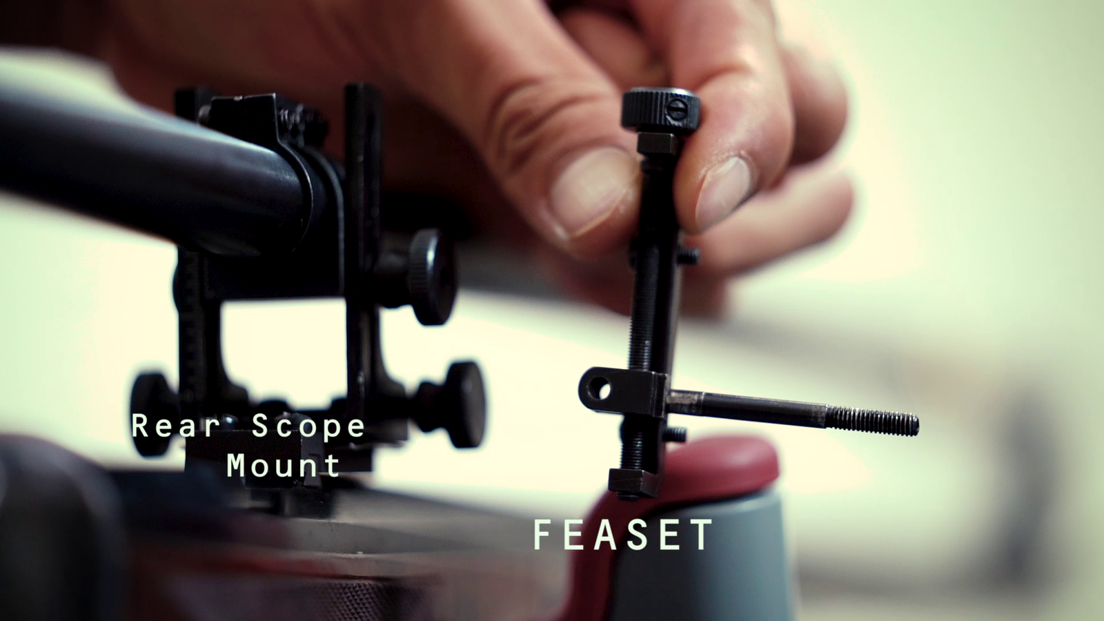 Installation of the Fine Elevation Adjustment Set FEASET on Malcolm 6X Long Rifle Telescope