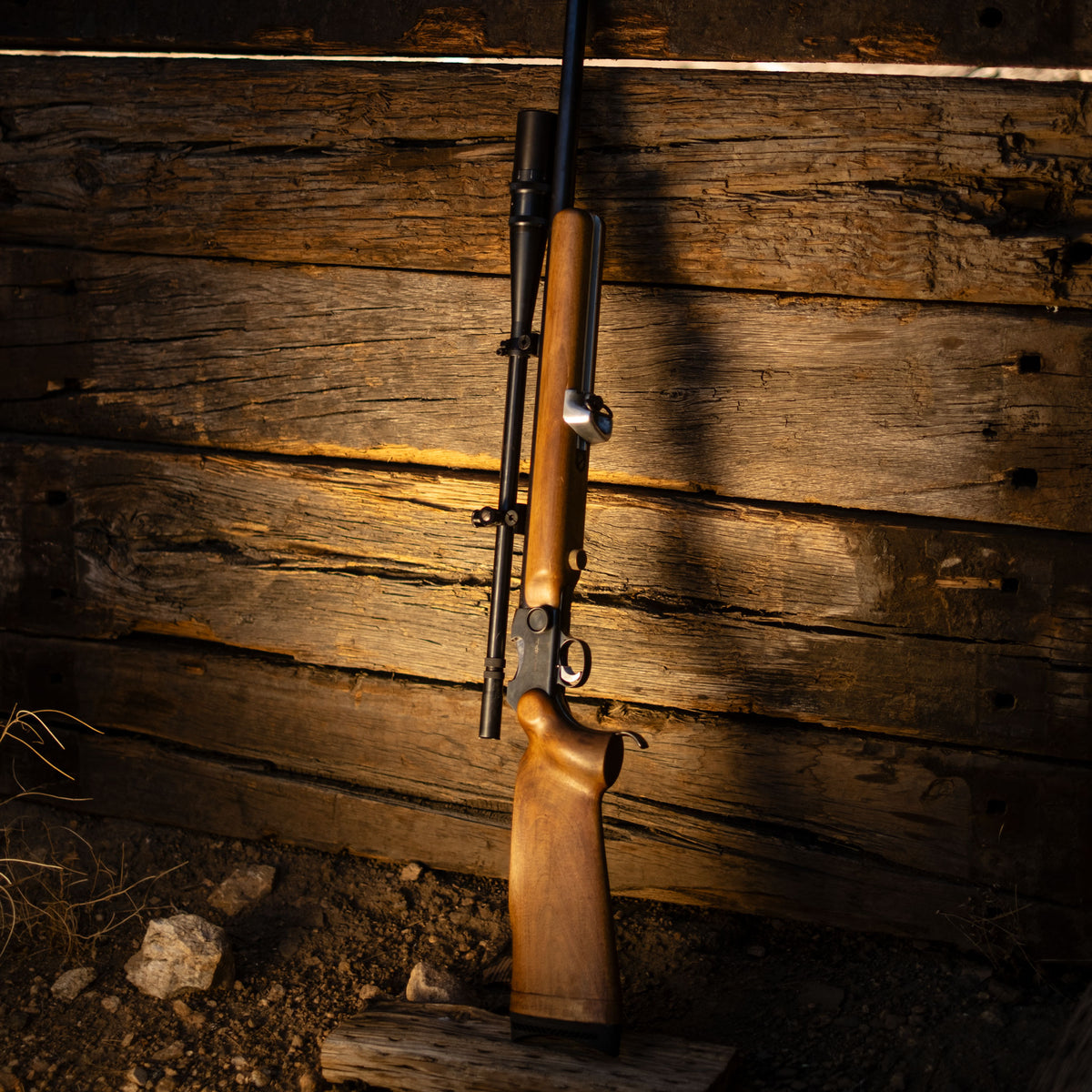 Classic BSA Martini International MkII and a 20X Malcolm scope