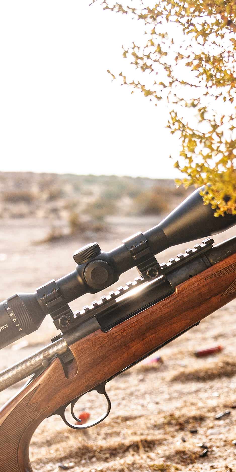 Sporter 3-12 scope mounted to a Remington 700 using the Remington 700 rail