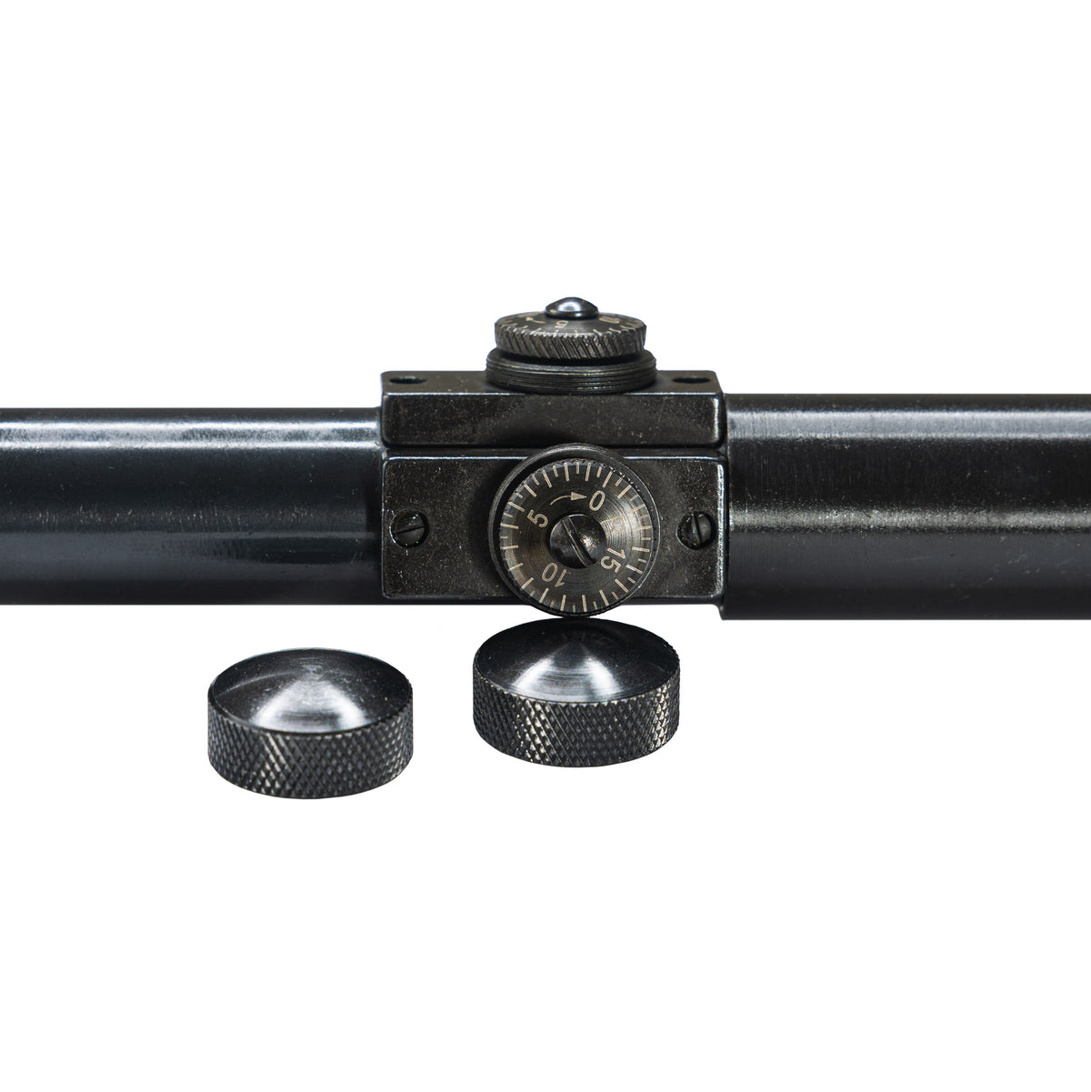 M82G2 scope close up of adjustment turrets