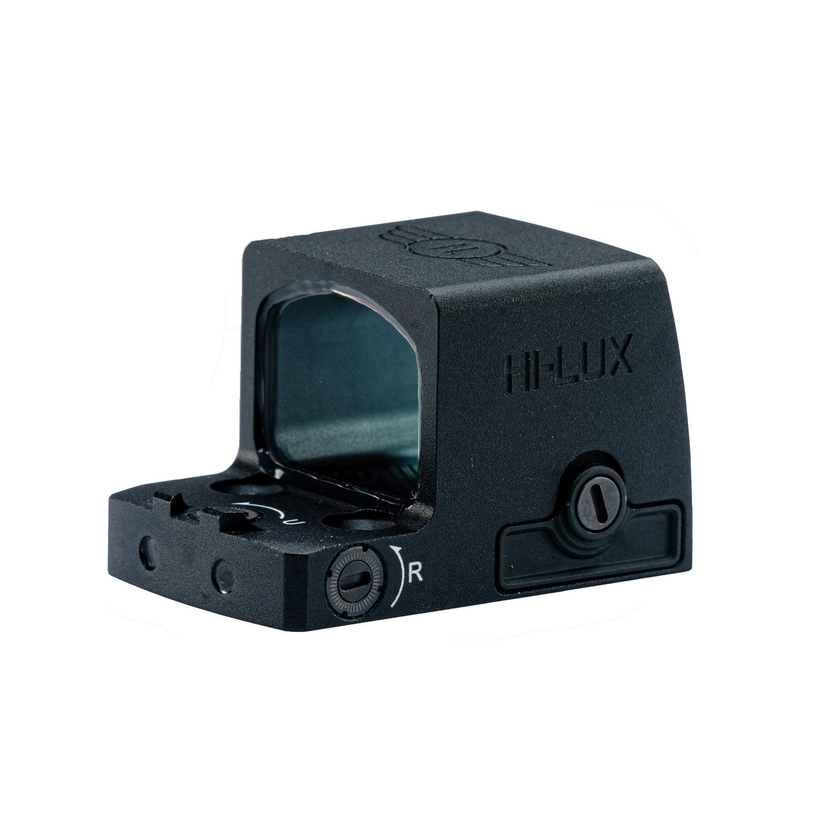 TD-3E Enclosed Emitter Red Dot Sight Angled Front View