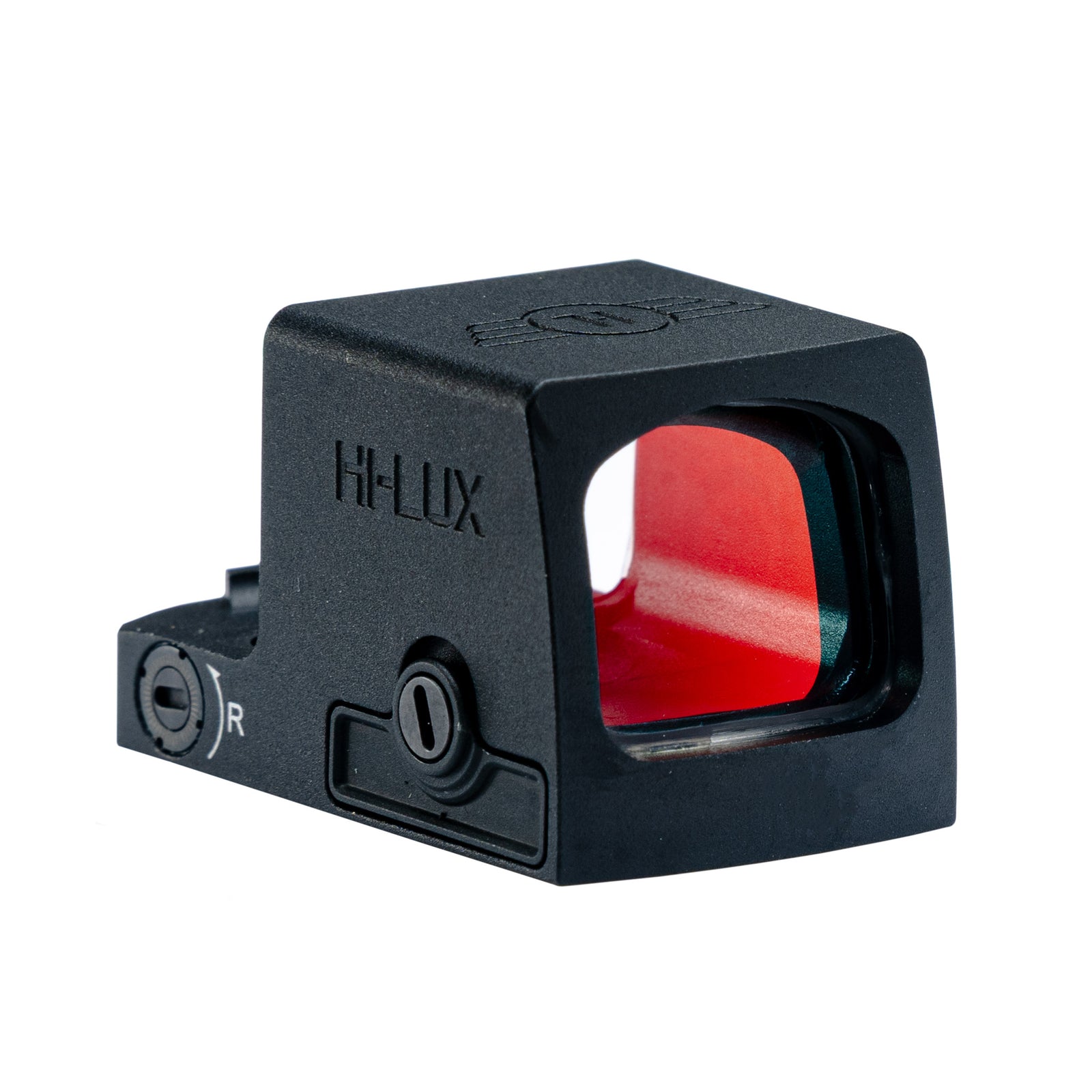TD-3E Enclosed Emitter Red Dot Sight Angled Front View