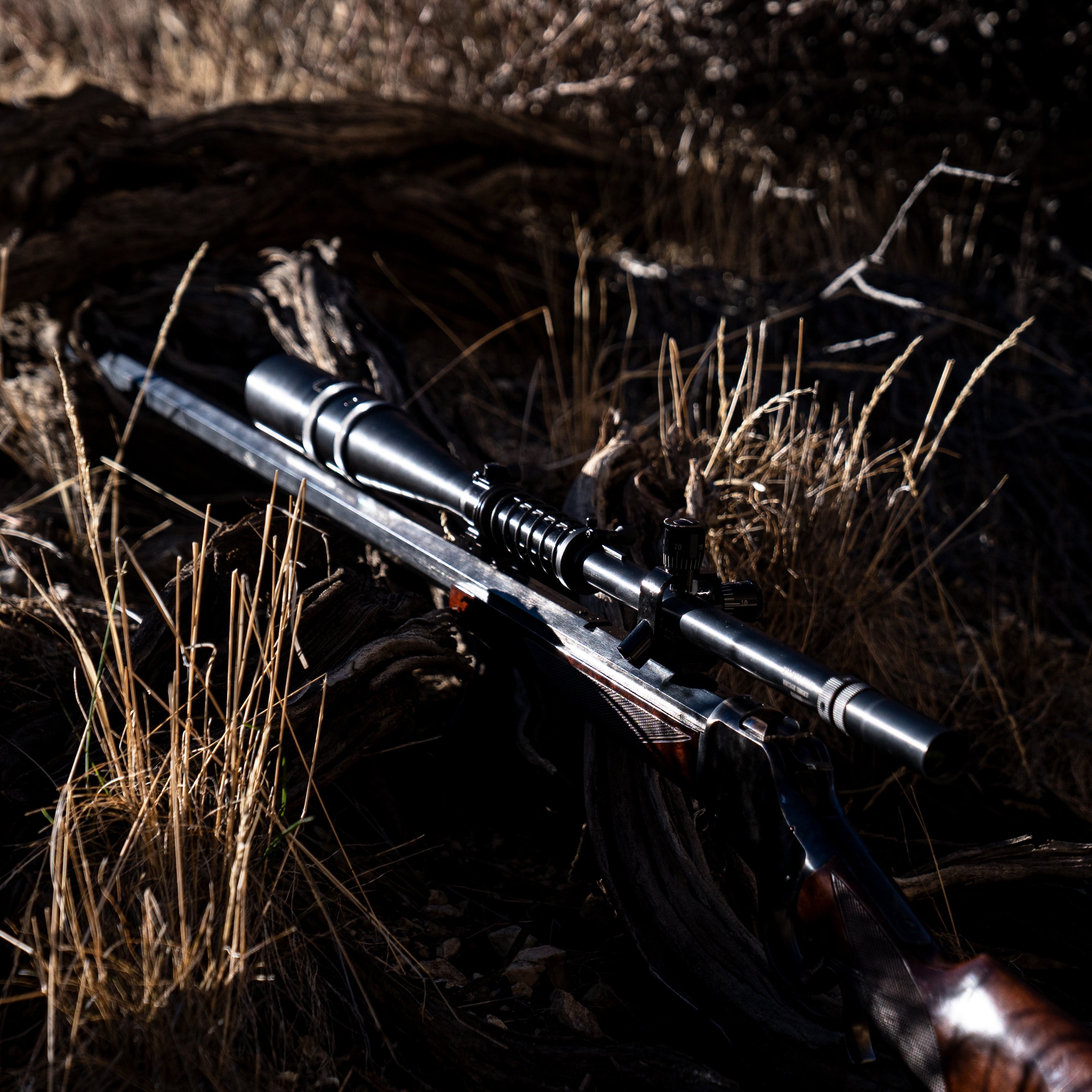 Malcolm 20X Vintage Target Scope - Hi-Lux Optics