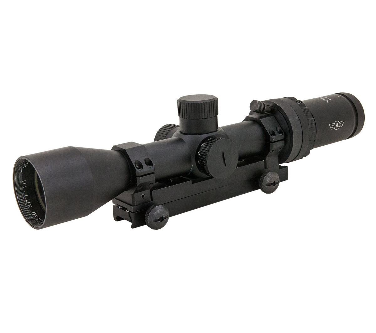 Side view of the ART M1000-PRO rifle scope