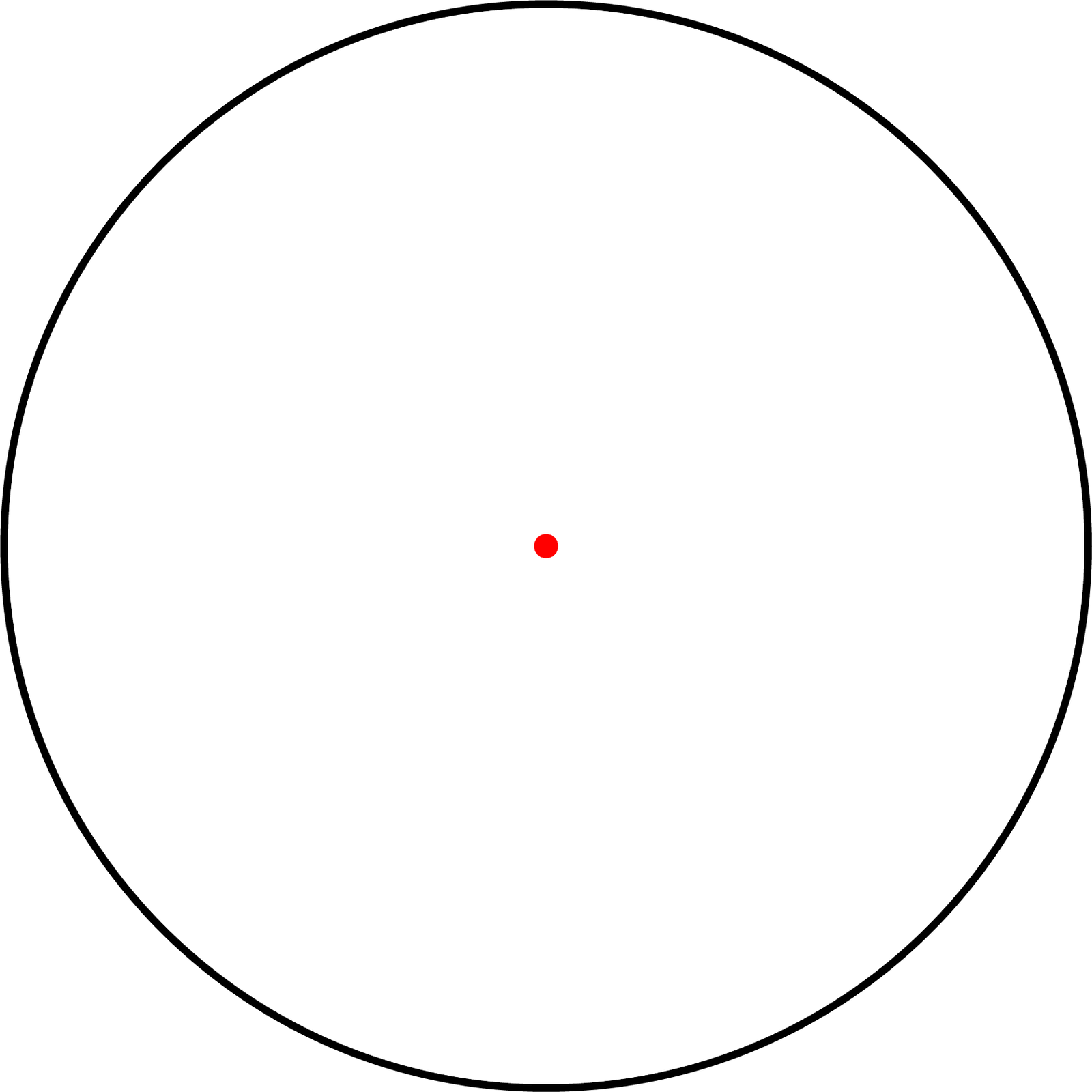 Red Dot Sight reticle