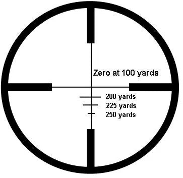 TBML 50 cal muzzleloader bdc reticle