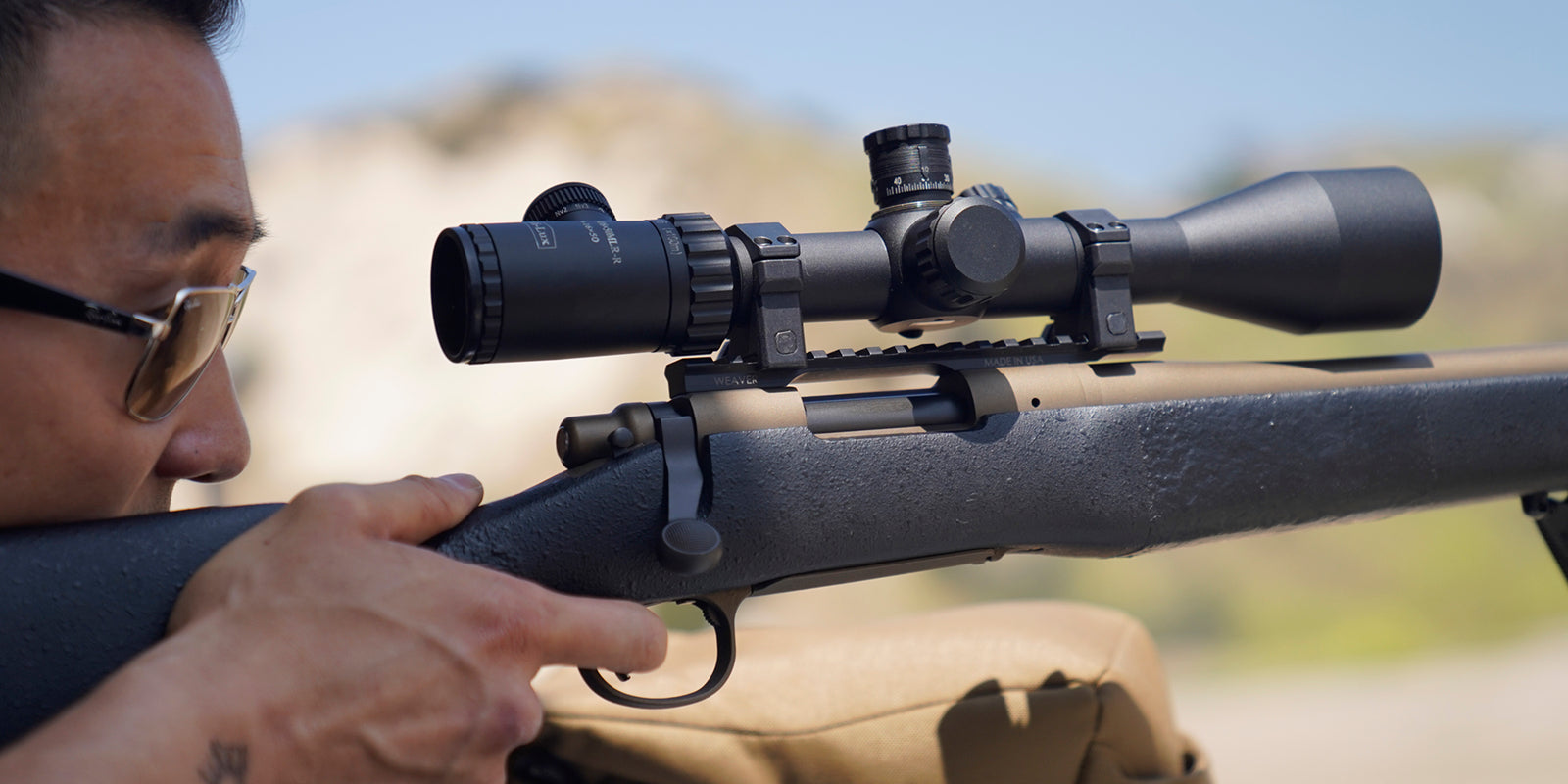 Uni-Dial 4-16X50MLR Adjustable Ballistic Turret