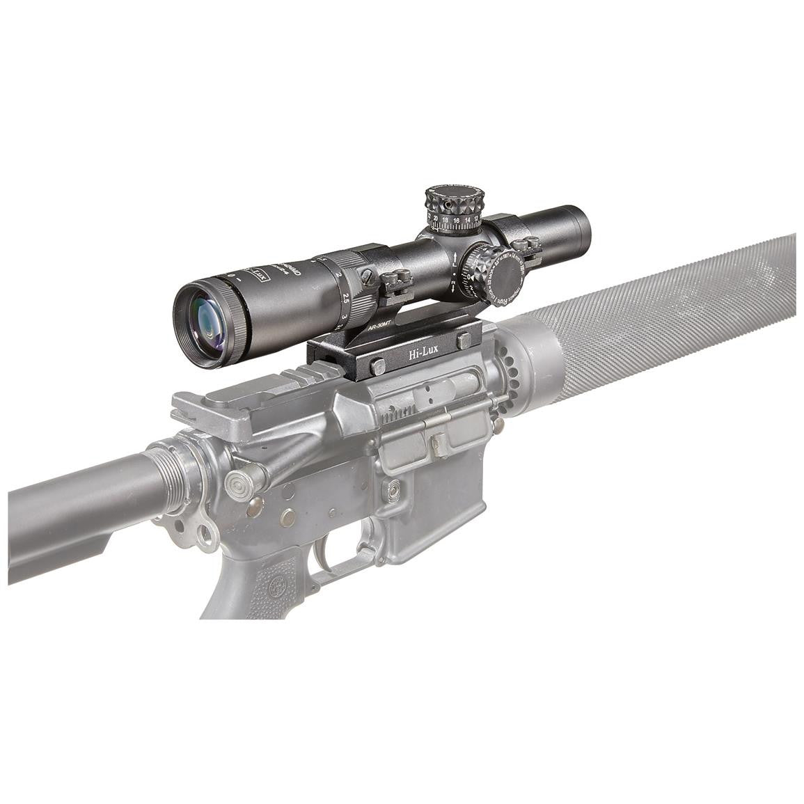 Leatherwood SPG 1-4X24 MD AR Rifle Scope - Hi-Lux Optics