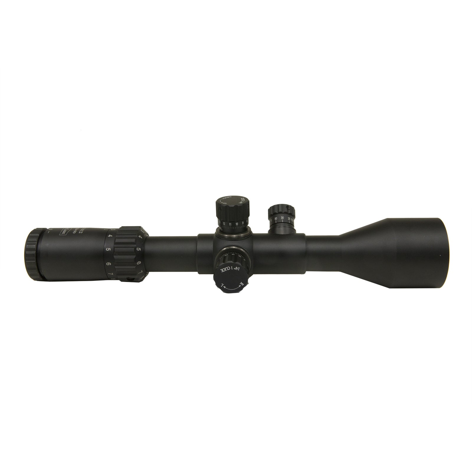 Top Angle Mil Dot 3-12X Side View