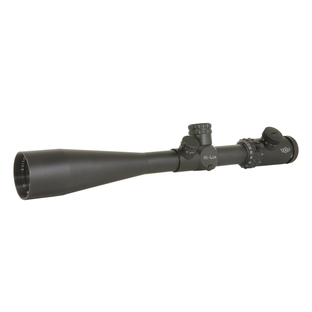 Top Angle 7-30X Rifle Scope Front Angle 2 View