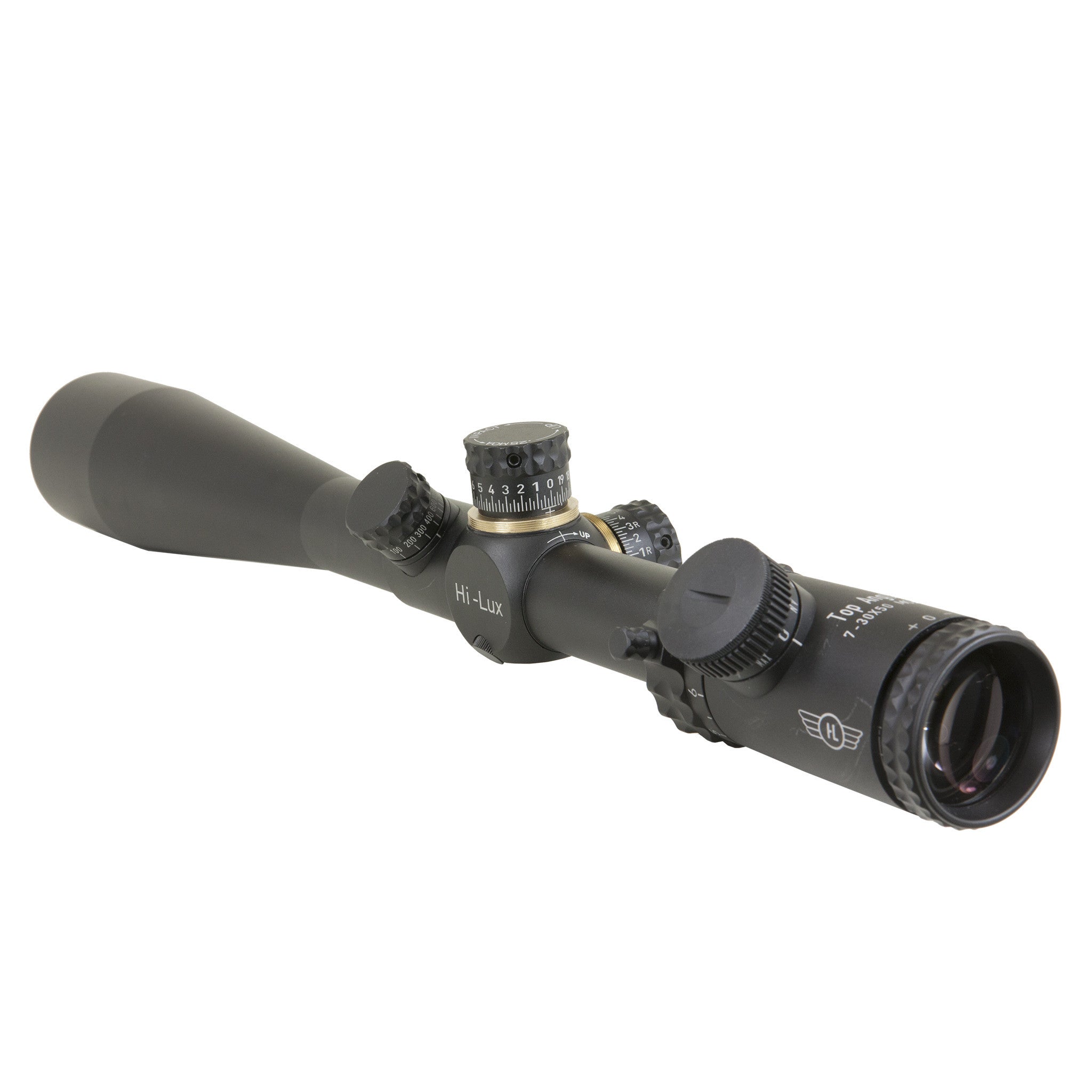 Drop Angle Scope Hi-Lux Top Angle 7X-30X MOA Rifle Scope - Hi-Lux Optics
