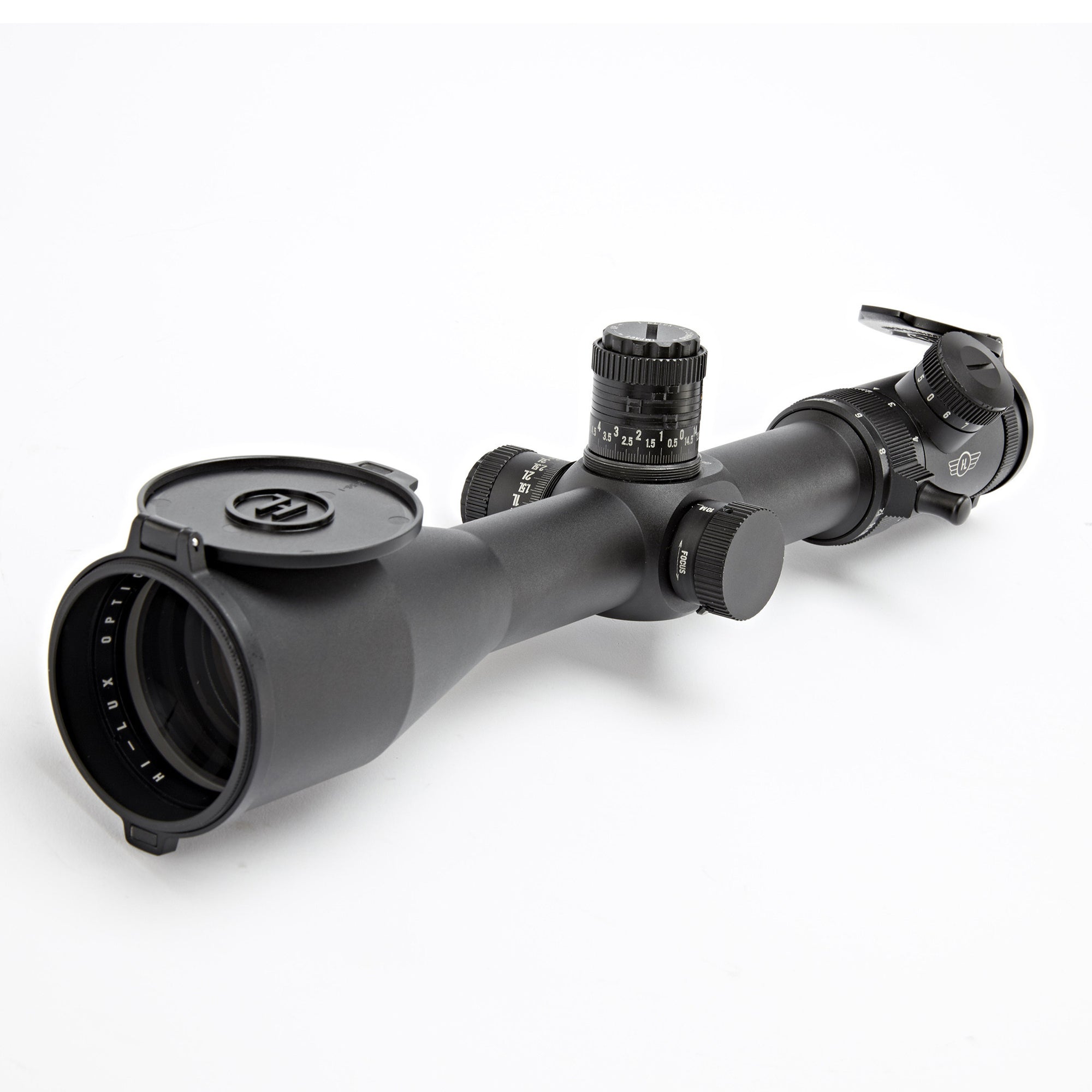 Uni-Dial 5-30X56 Rifle Scope Front view