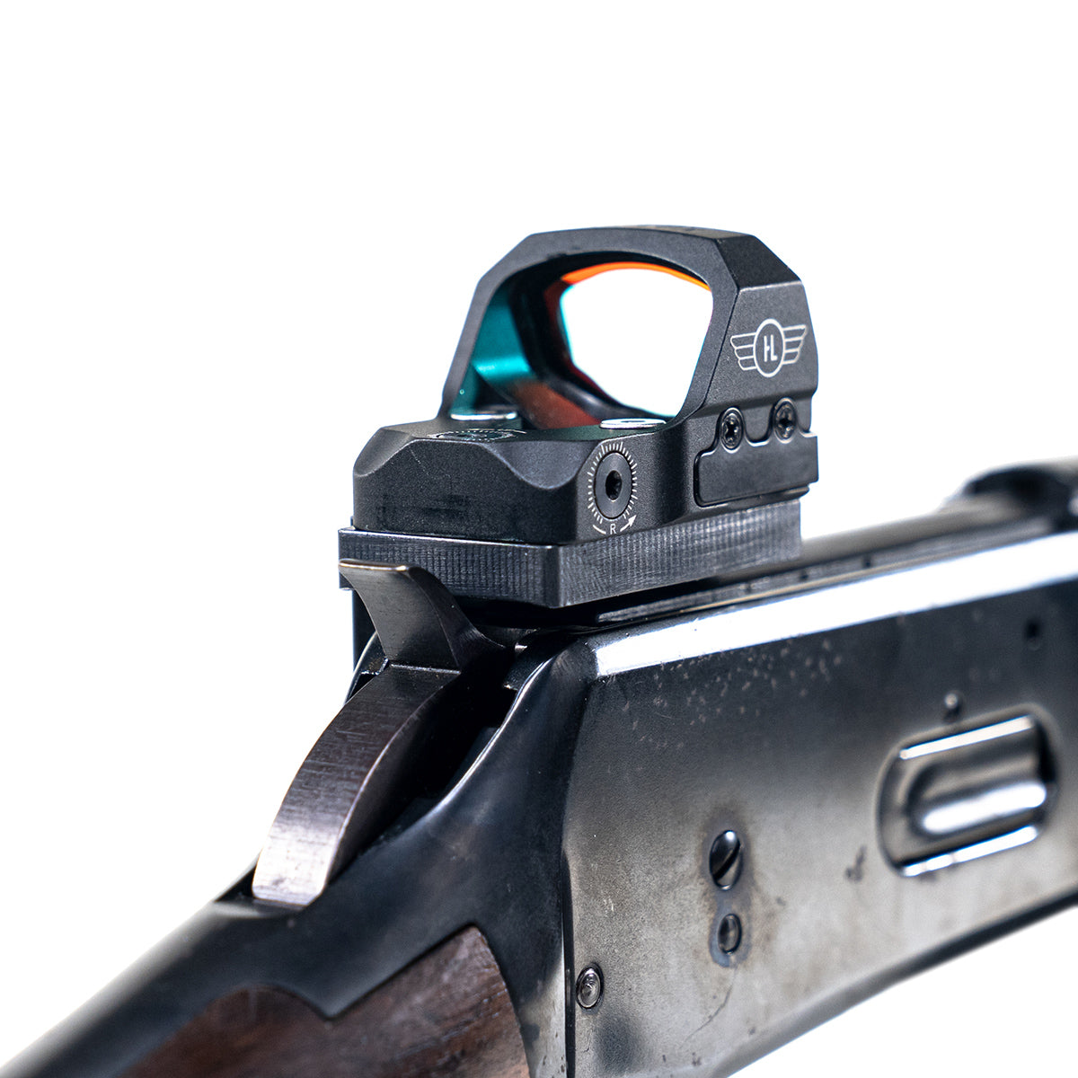 Winchester 94 with Lever Action red dot base