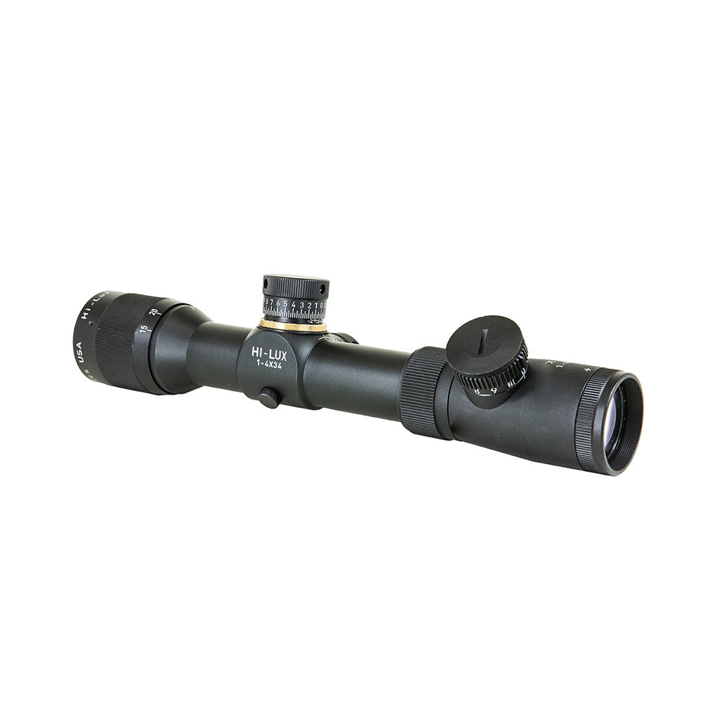 Hi-Lux XTC1-4X34 High Power Competition Rifle Scope - Hi-Lux Optics