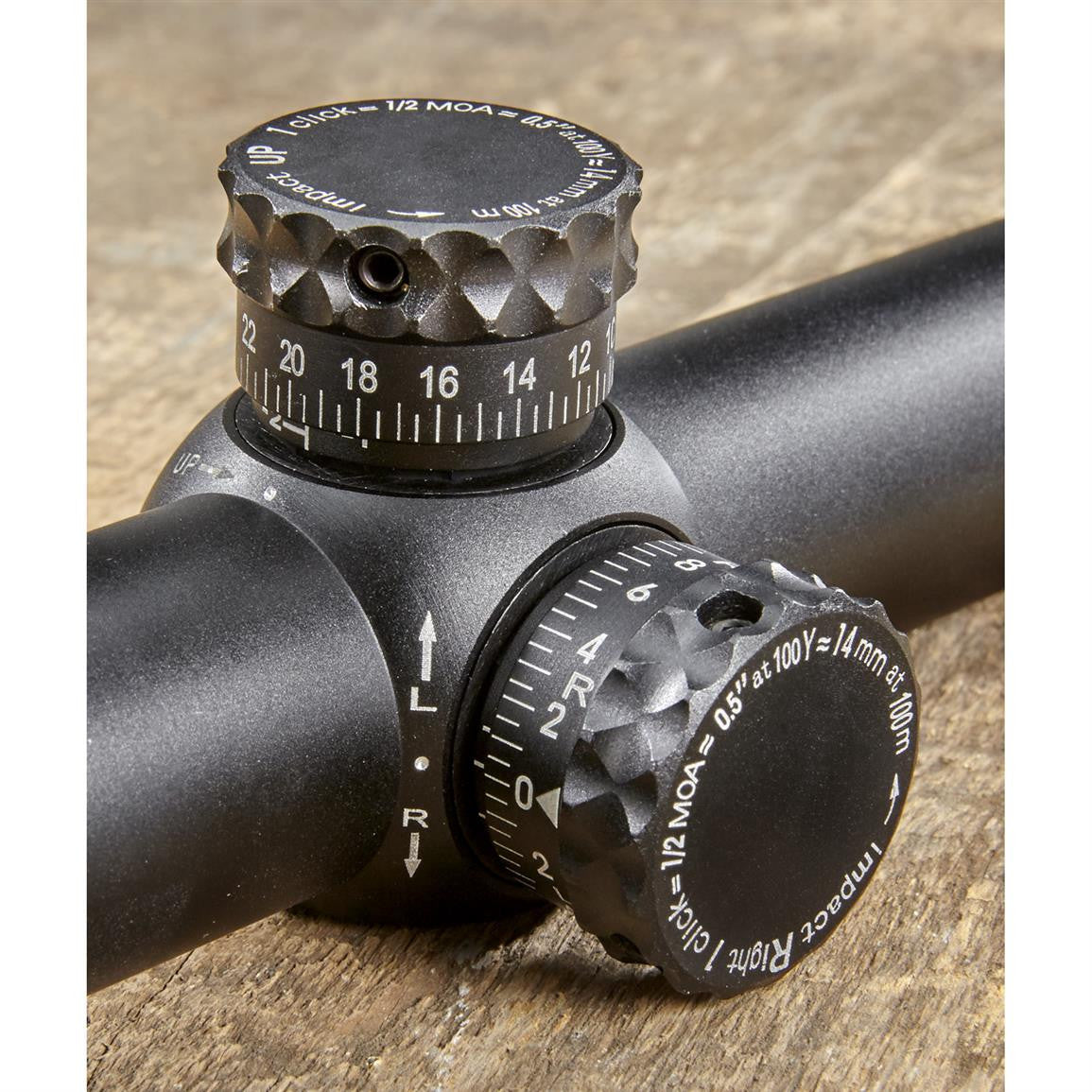 Leatherwood SPG 1-4X24 MD AR Rifle Scope - Hi-Lux Optics